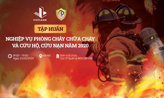 Thông báo sự kiện tập huấn nghiệp vụ PCCC và cứu hộ, cứu nạn năm 2020